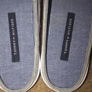 Tommy Hilfiger Shoes - Women’s gray suede Timmy Hilfiger slip ons Tommy Hilfiger Shoes - Women’s gray suede Timmy Hilfiger slip ons